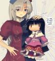 __houraisan_kaguya_and_yagokoro_eirin_touhou_drawn
