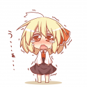 rumia is a cute girl not a monster