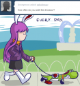 Reisen walking the Dinosaur