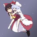 just playing piggyback
