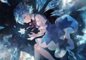 cirno forming ice bomb