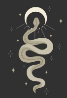 Snake on the moon