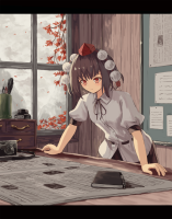 laying out a paper