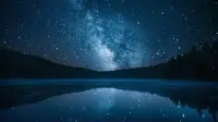 starry-night-reflection-stockcake
