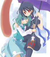 Kogasa and Nue