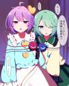 __komeiji_koishi_and_komeiji_satori_touhou_drawn_b